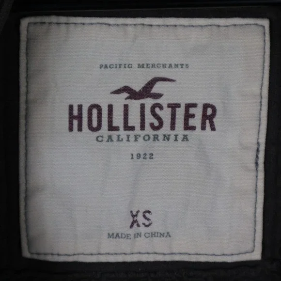 Hollister Laguna OC Southern Cal Women's Full Zip Hoodie Brown XS 16x20 - Picture 4 of 16